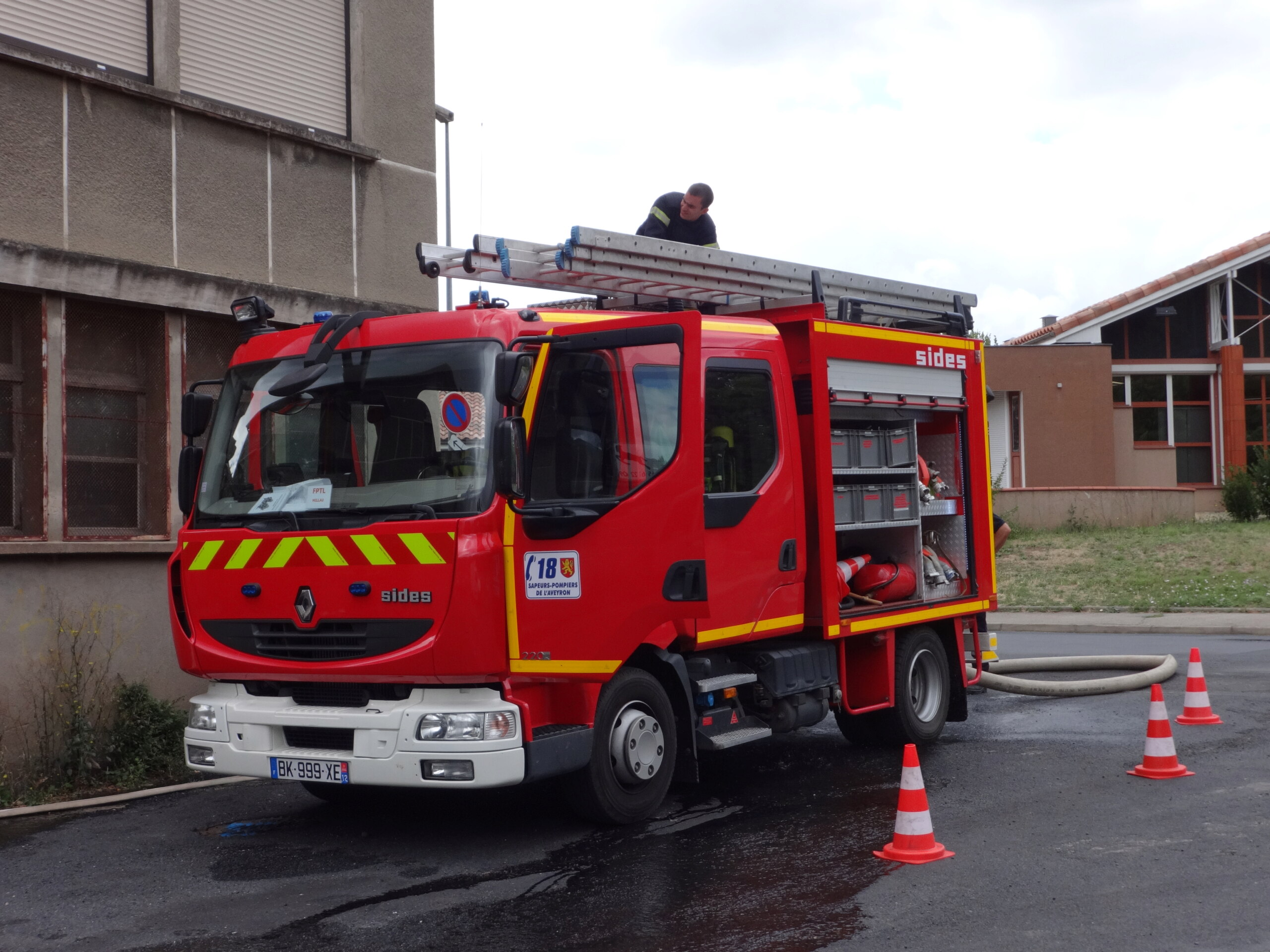 SDIS 12 : Sapeurs Pompiers de l'Aveyron (France) Millau13