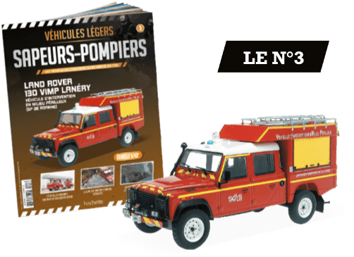 Nouvelle collection Hachette au 1/43 : Les véhicules légers de Sapeurs-Pompiers Numero13