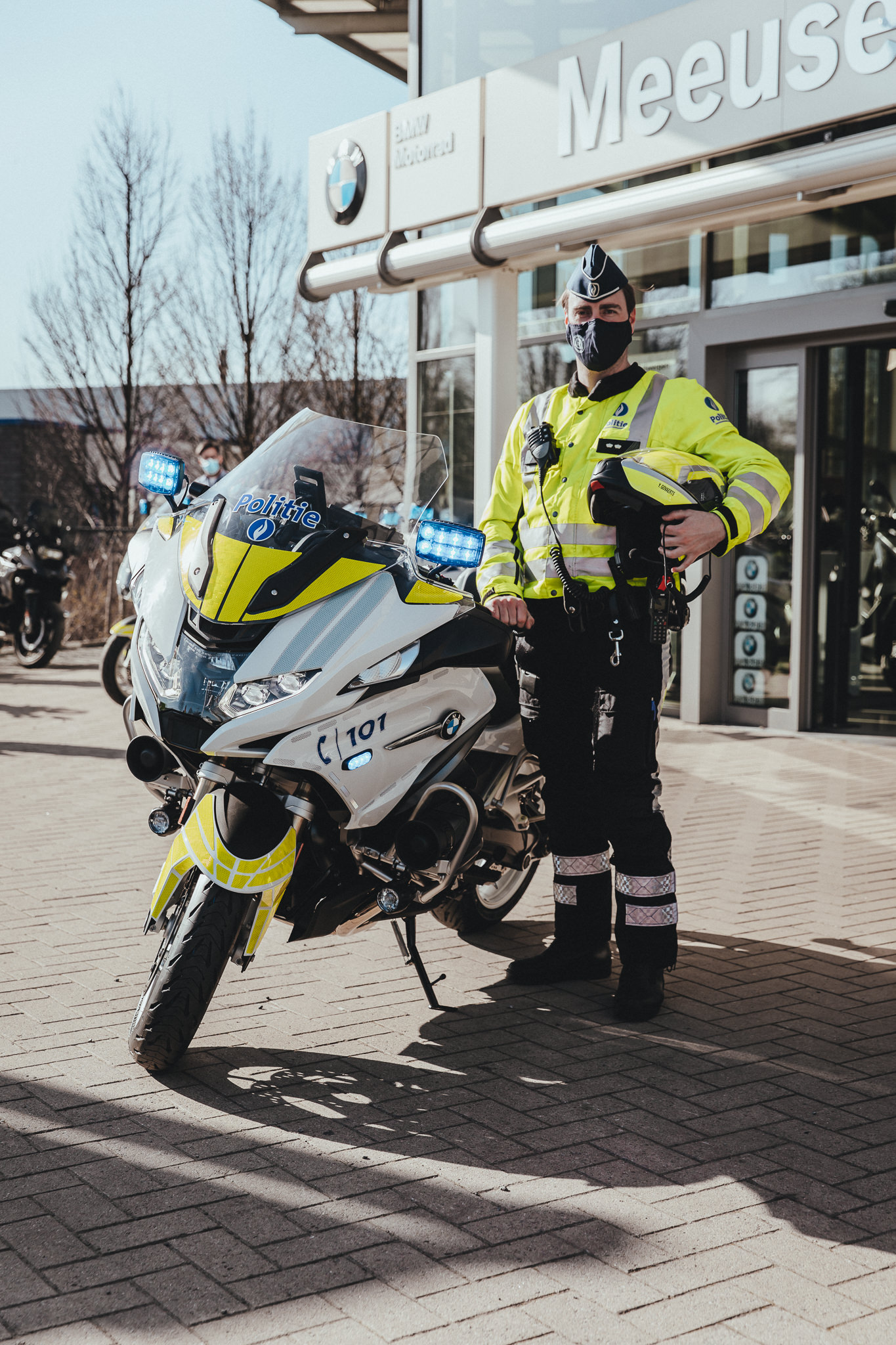 Nouvelles motos BMW R1250 RTP pour la Police locale d'Anvers P9041413