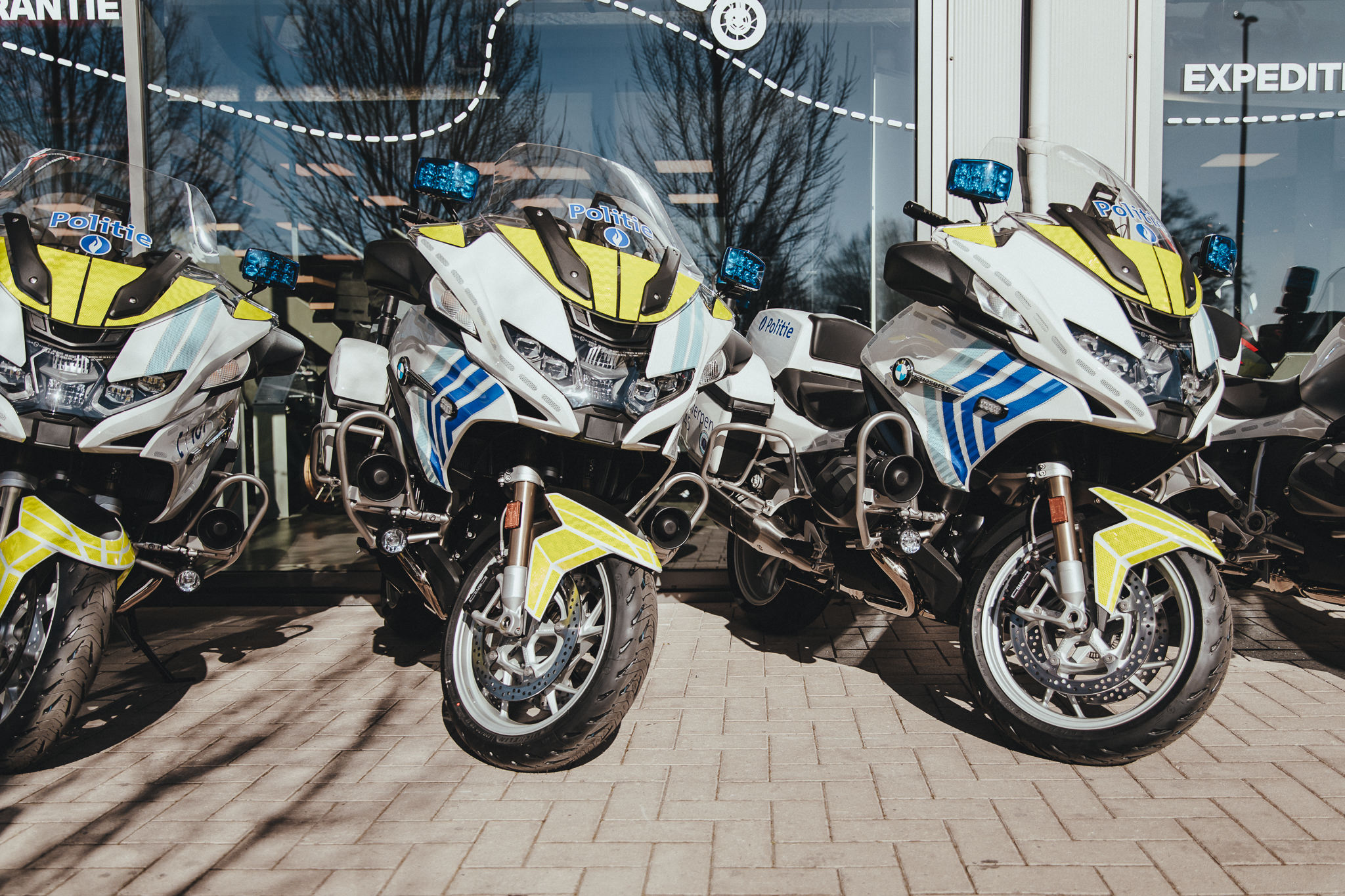Nouvelles motos BMW R1250 RTP pour la Police locale d'Anvers P9041415