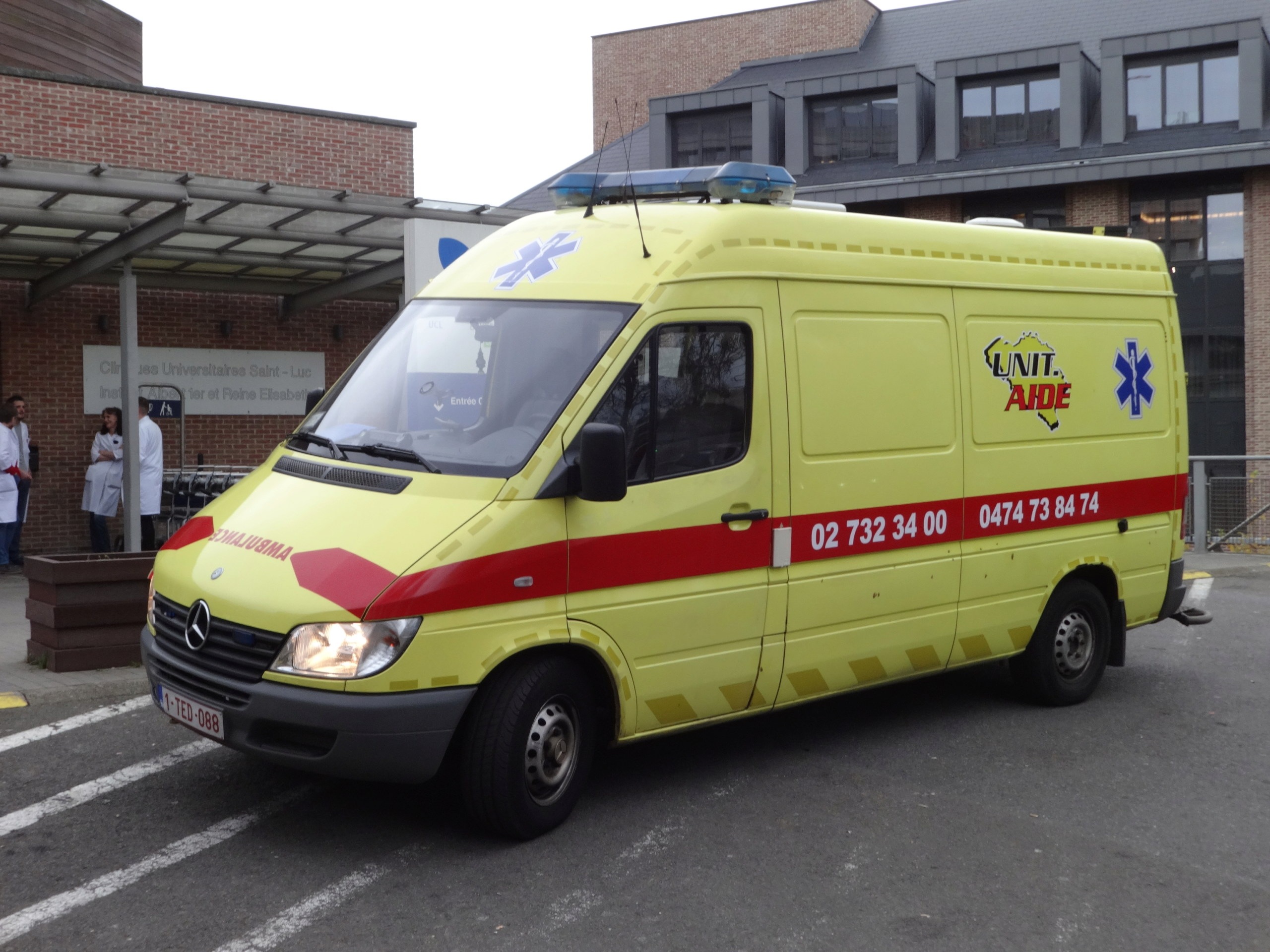 Ambulances privées belges Sprint18