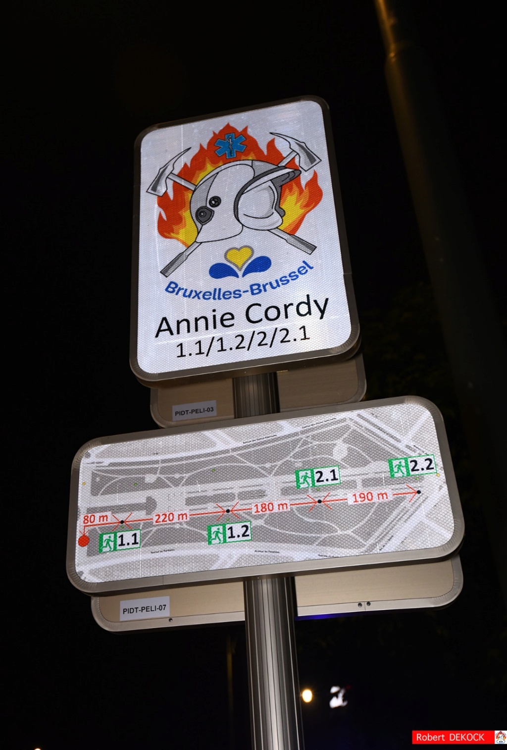 Bruxelles : exercice dans le tunnel Annie Cordy (14-04-2022 + photos & vidéos) Whats676