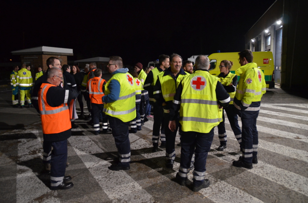 Exercice multidisciplinaire sur l'ancien site de la Protection Civile de Ghlin + photos Xavier15