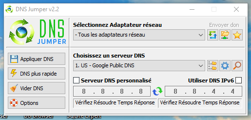 Dépannage à distance bloqué  Dns10