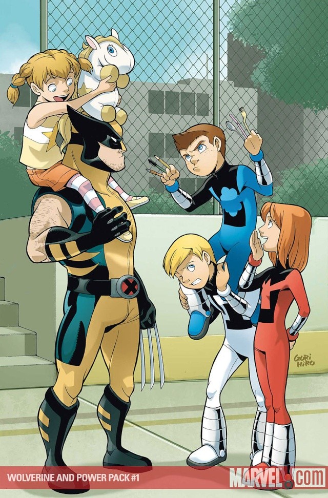 Wolverine and Power Pack #1-4 [Mini Série] Wack0010