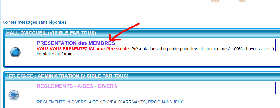 COMMENT FAIRE POUR SE PRESENTER Inscri14