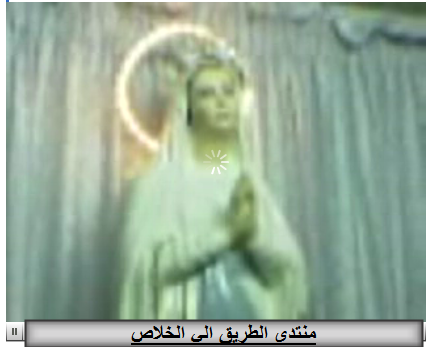 فيديو تمثال السيدة العذراء يتكلم في كنيسة الكلدان في سوريا 111110