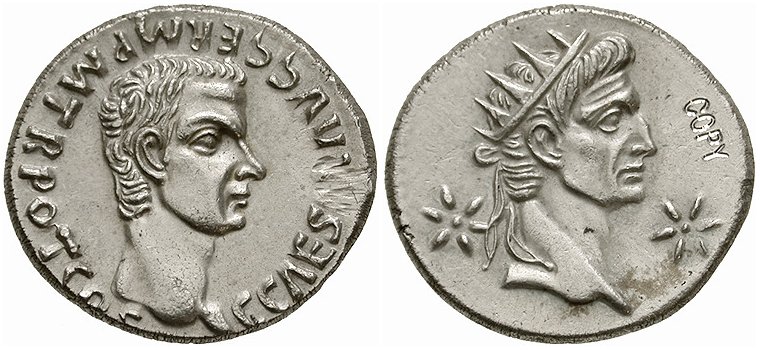 Denier de Caligula / Divus Augustus 999922