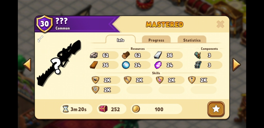 (Non-Raid:) City ??? Crafting Event Master10