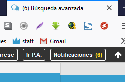 Poner alerta de nuevas notificaciones en la barra personalizada 2020-010