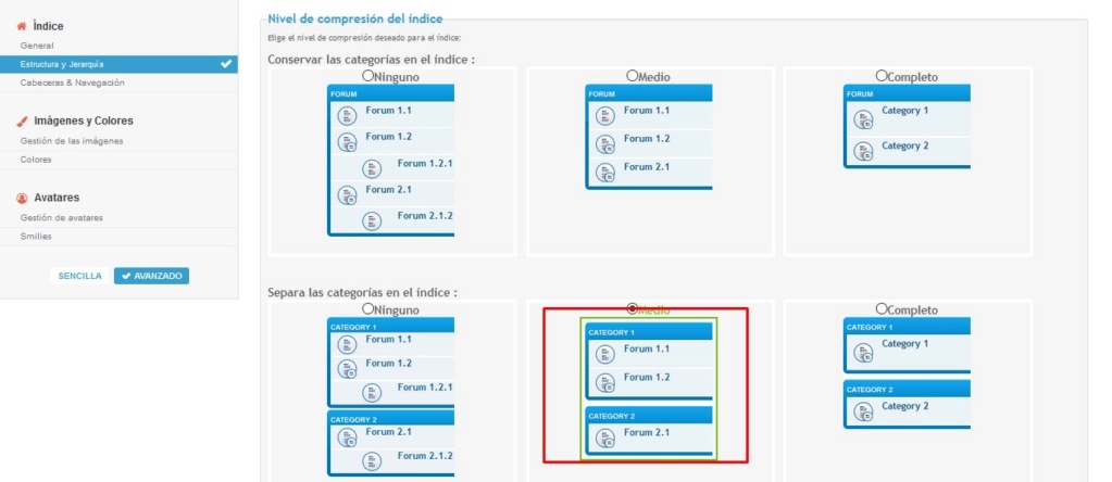 Como Pasar Los Anuncios&Notas Arriba De Las Sub-Categorias Screen31