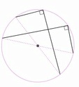 نظريات طالس في المثلثات أثبت أن الدائرة تنقسم إلى نصفين بقطرها أن الزوايا في قاعدة أي مثلثٍ متساوي الساقين متساويةٌ عندما يقطع خطّان مستقيمان بعضهما البعض، تكون الزوايا المتقابلة بالرأس متساويةً و غير ذلك 4410
