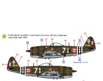[Revell] P-47D Thunderbolt x2 12133