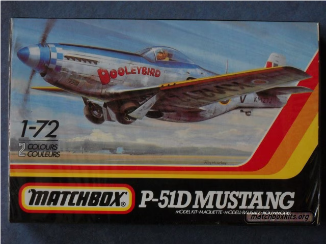 [Matchbox] North American P 51 D Mustang - Terminé 182