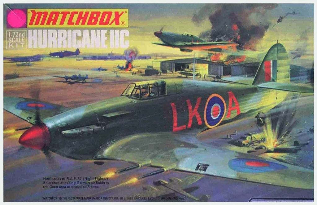 [Matchbox + Scratch] Hawker Hurricane PR Mk 2B - Terminé 1986
