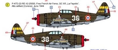 [Airfix] Republic P 47 D Thunderbolt Razorback - Terminé 5124