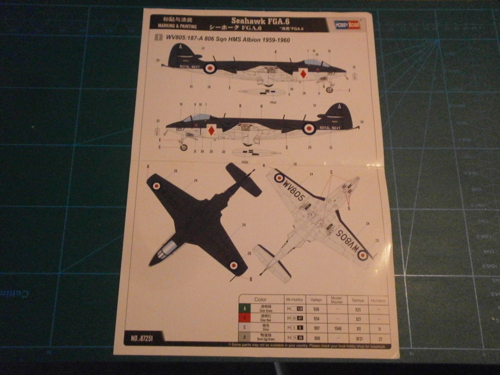 [Hobby Boss] Hawker Sea Hawk FGA 6 - Terminé 6136