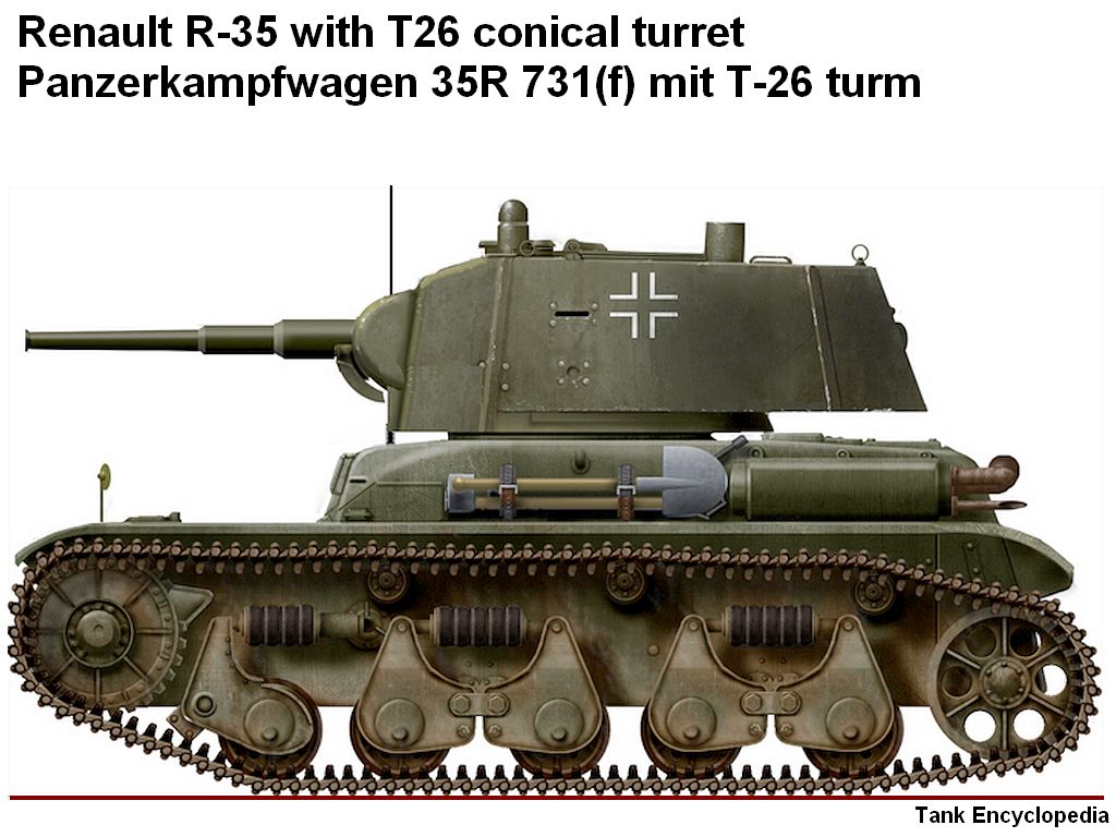 [ UM] R 35 [ Mirage ] T26 (FINI) Panzer10