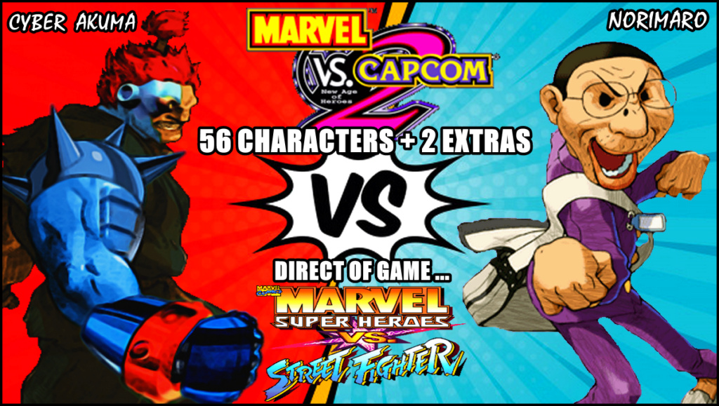 Marvel VS. Capcom 2 - New Age Of Heroes - New Enemies / Edited By SUPERFERNANDOXT Versus10
