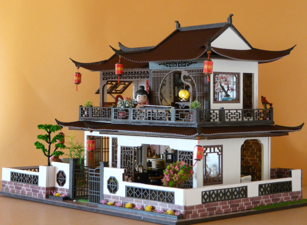 *1/24 Villa Chinoise - DIY mini dolls house, marque ?  P1170127