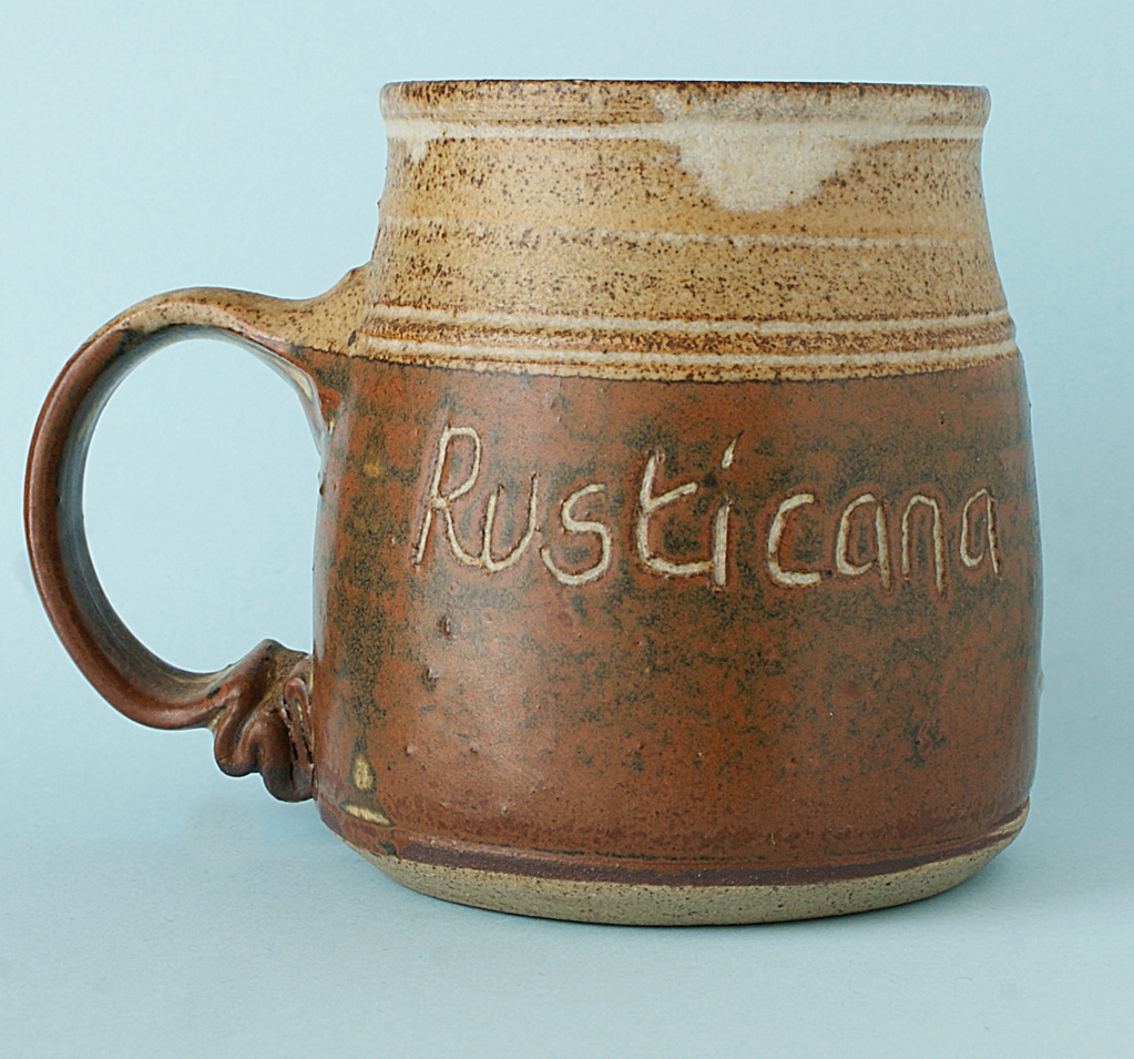 Pottery Mug - Rusticana - Signed. Dsc04011