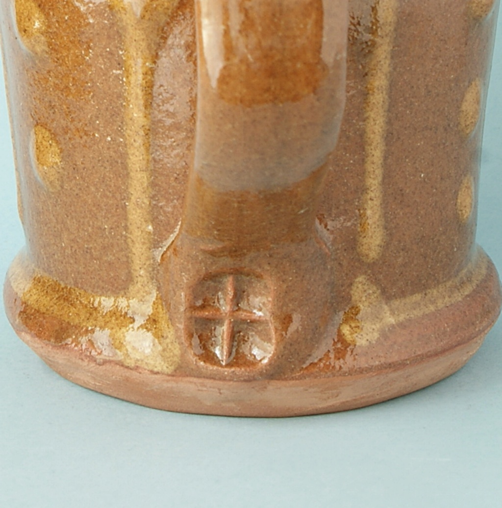 Brown Slip ware Mug. Dsc05010