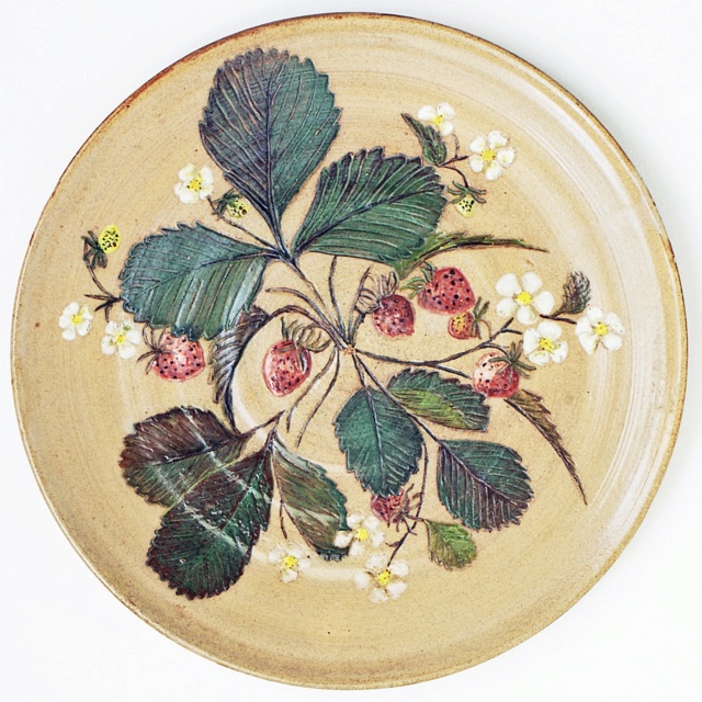 Carrington Pottery Plate Il_15814