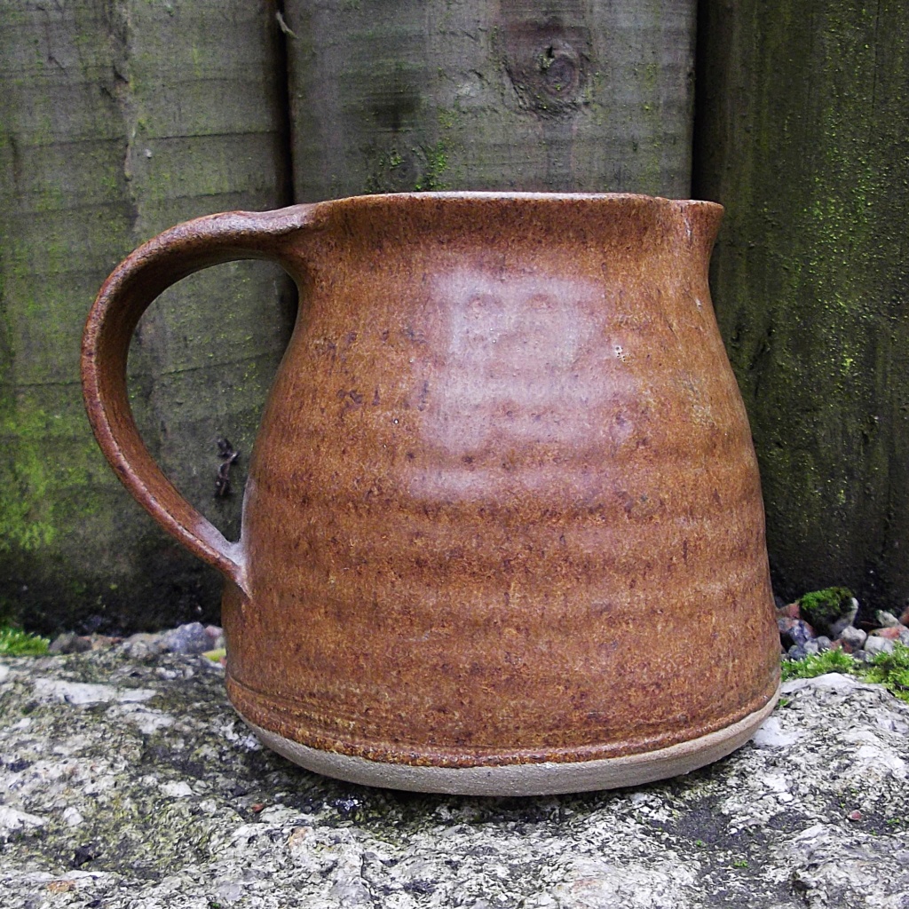 Pottery Jug with IC mark, Cornwall - cf. ex-Rashleigh Potter David Carew Imgp2913