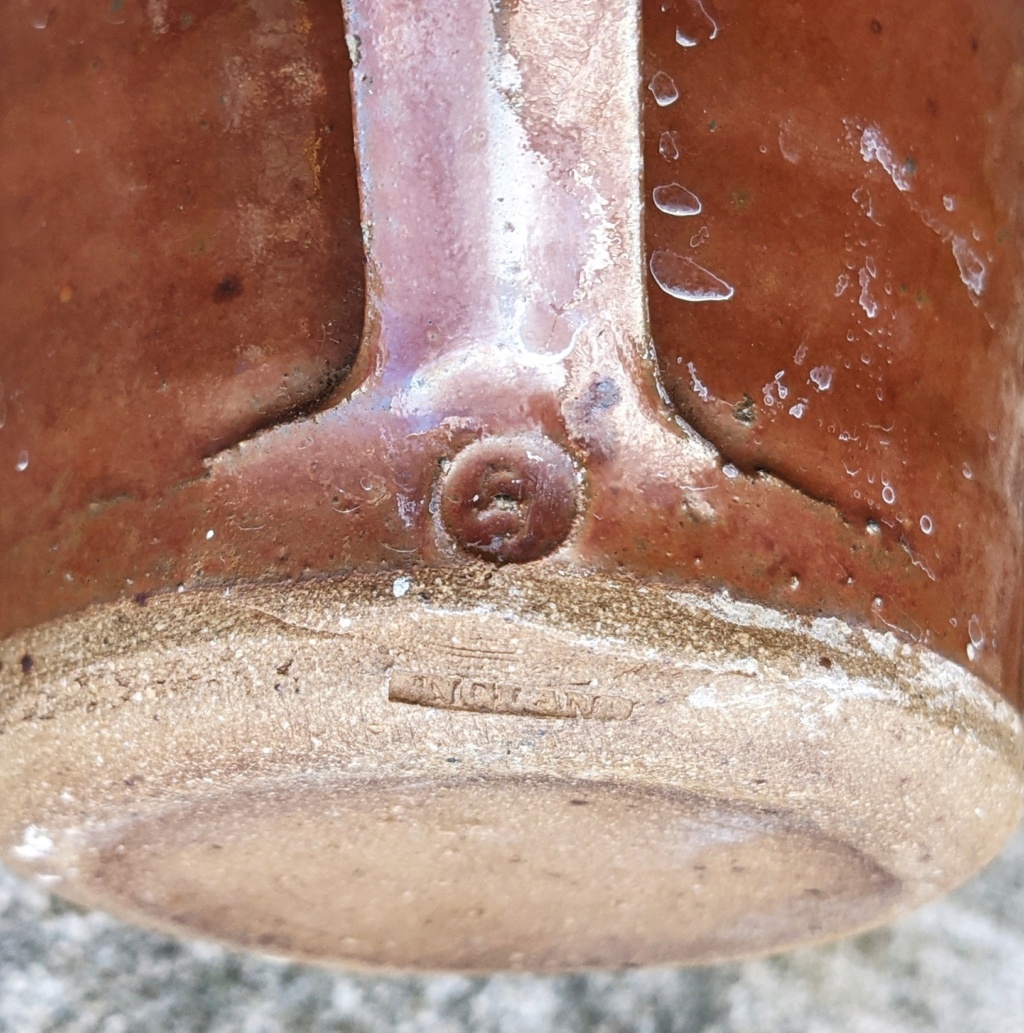 Stoneware Mug stamped England - Leach Pottery, St Ives  Pxl_2026