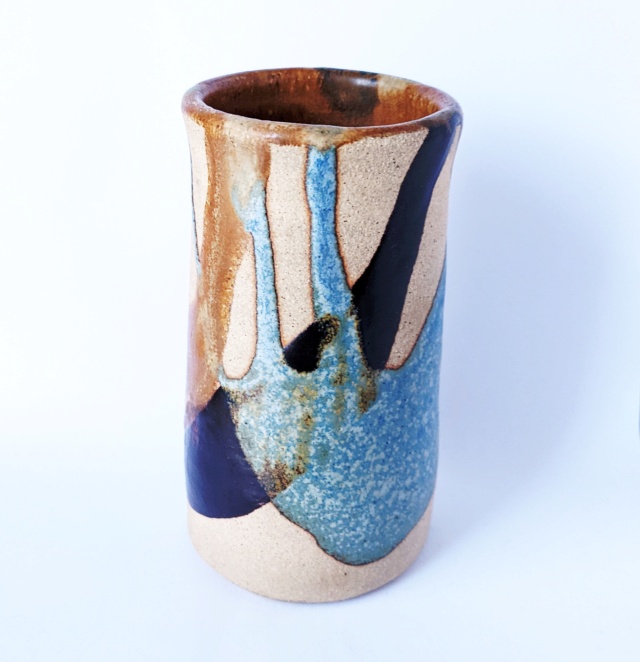 Pottery Vase/Beaker, GG mark - Graham Peter Glynn Pxl_2154