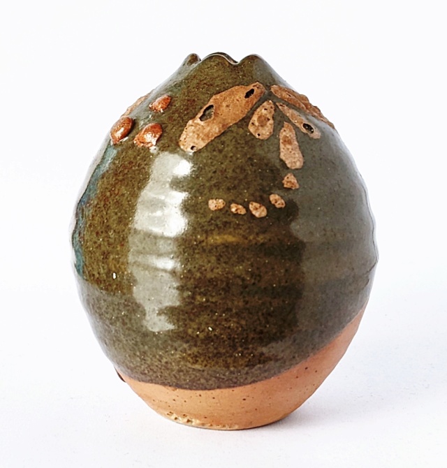 Bud Vase, Pots Pottery, cross mark - Will & Barbara Pots, Hayle, Cornwall Pxl_2204