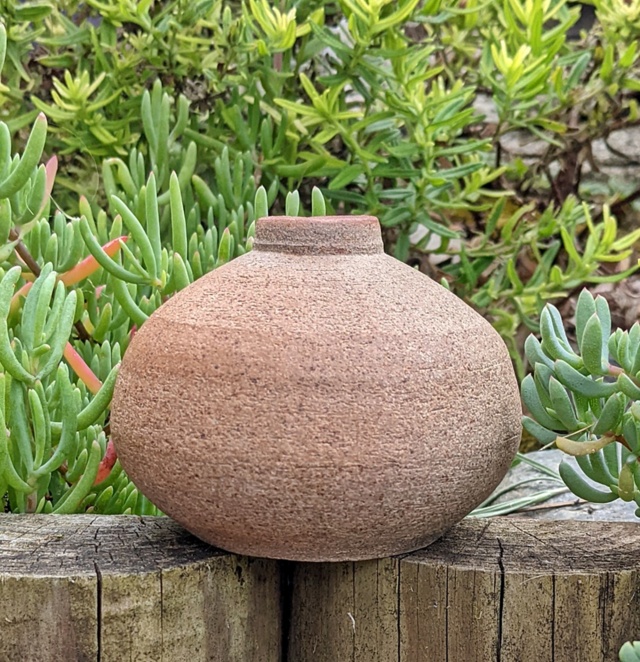 Jeremy Leach Squat Vase Lowerdown Pottery. Pxl_2233