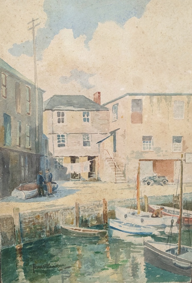 Percy Baron Cornish 20th Century Seascape Pxl_2322