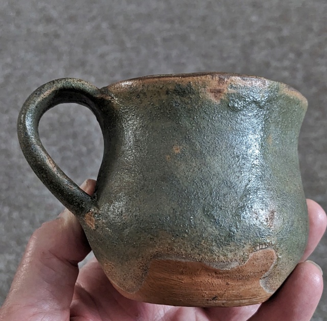 Small Green Jug - Incised FG Mark Pxl_2555