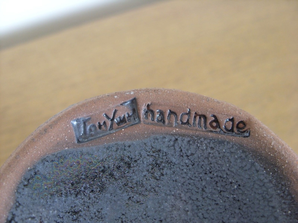 Coffee Mug stamped Tpm YwH Handmade -Evgeni Ivanov, Bulgaria  S-l16012