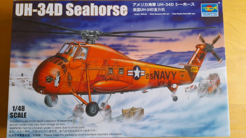 [TRUMPETER] SIKORSKY UH-34D SEAHORSE 1/48ème Réf 02886  01738