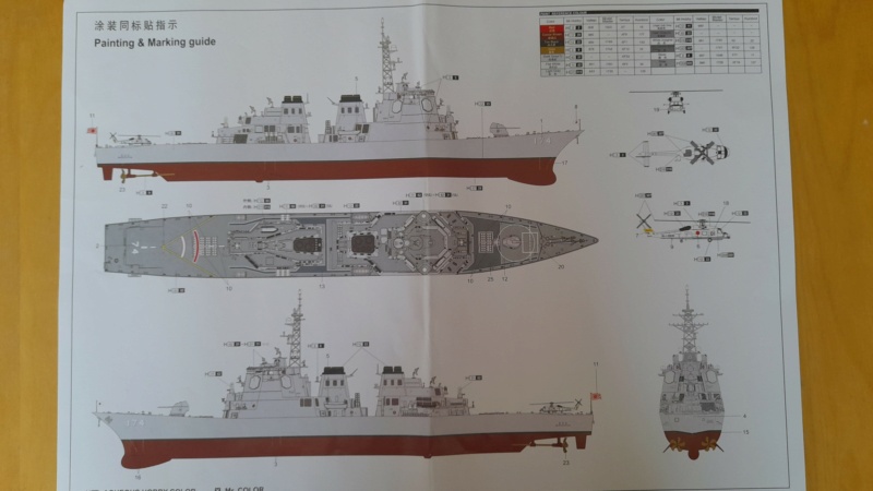 [TRUMPETER] Destroyer lance-missiles DDG-174 KIRISHIMA Réf 04533 02224