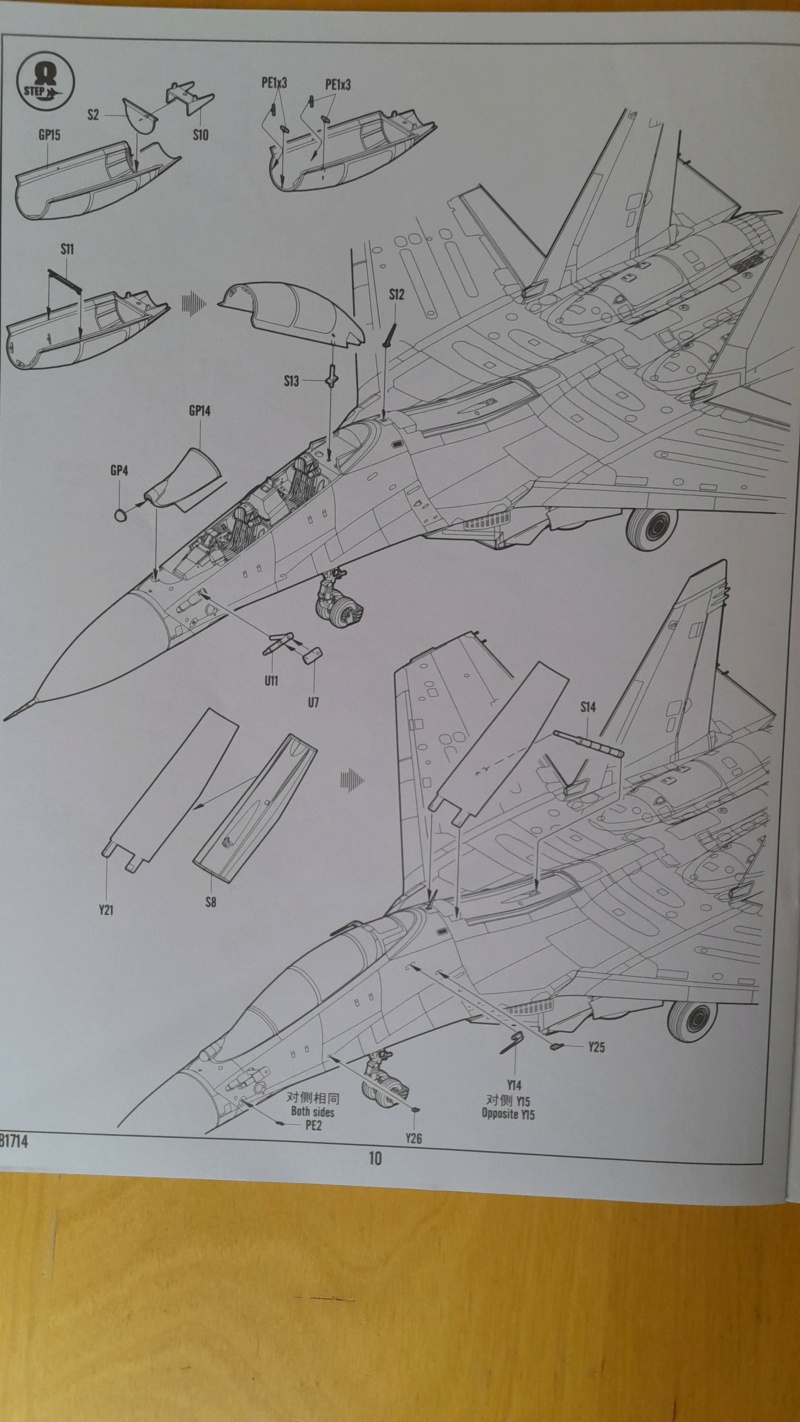[HOBBY BOSS] SOUKHOÏ Su-30 MKK FLANKER G 1/48ème Réf 81714 02538
