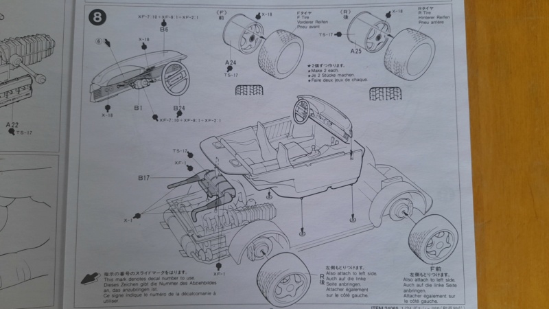 [TAMIYA] PORSCHE 959 1/24ème Réf 24065  02549