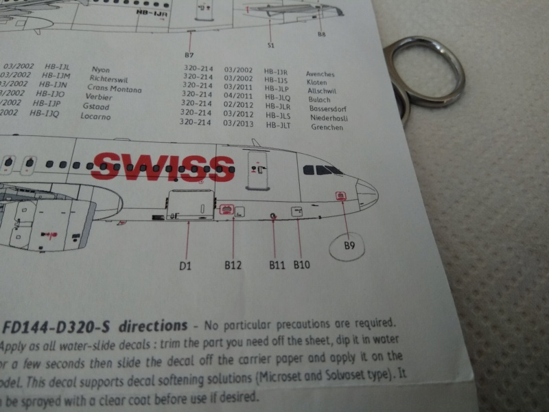 [REVELL] AIRBUS A-320 Cie SWISS + décal de F-DECAL 1/144ème Réf 04267 - Page 2 A-320148