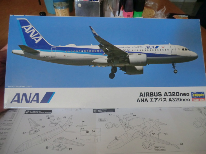 Airbus A-320 néo Hasegawa 1/200 ANA Airbus32