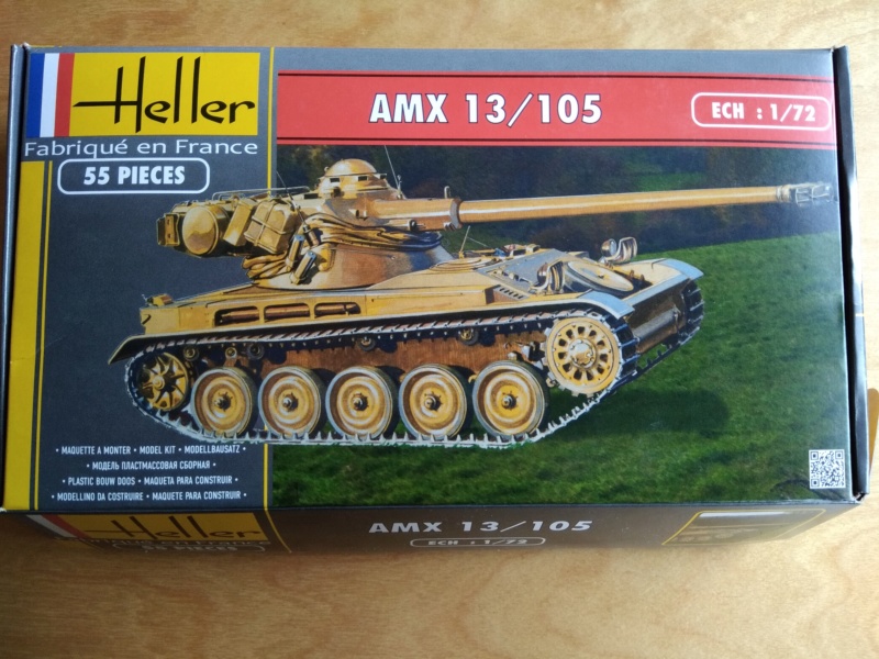 Char AMX 13 canon de 105 1/72ème Réf 79874 Amx-1315