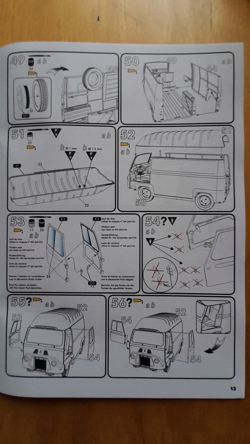 RENAULT ESTAFETTE HIGHROOF 1/24ème Réf 80740 Estaf170