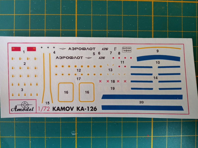 [AMODEL] KAMOV KA-126 Réf 7272 Ka-12616