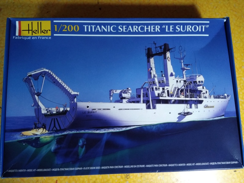 Navire de recherche du TITANIC, LE SUROIT 1/200ème Réf 80615 Le_sur10