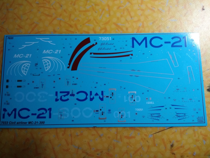 [ZVEZDA] IRKOUT MC-21-300 1/144ème Réf 7033 Mc-21-18