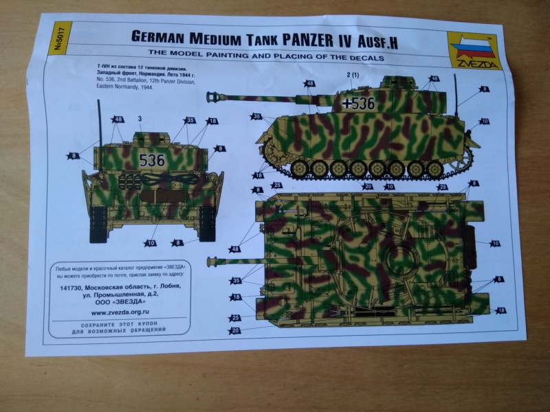 [ZVEZDA] Char moyen PANZER IV Sd.Kfz.161 1/72 Réf 5017 Panzer12