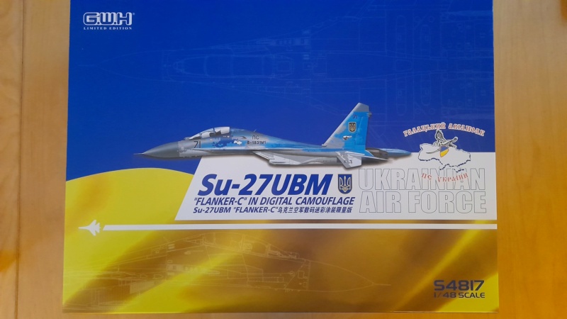 [GWH] SOUKHOÏ Su-27 UBM Flanker C UKRAINIAN AIR FORCE 1/48ème Réf S4817 Su-27_10