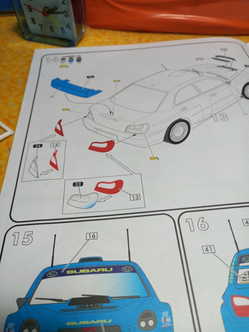 Challenge des 6 ans SUBARU IMPREZA WRC 1/24 Réf 80761 - Page 3 Subar442