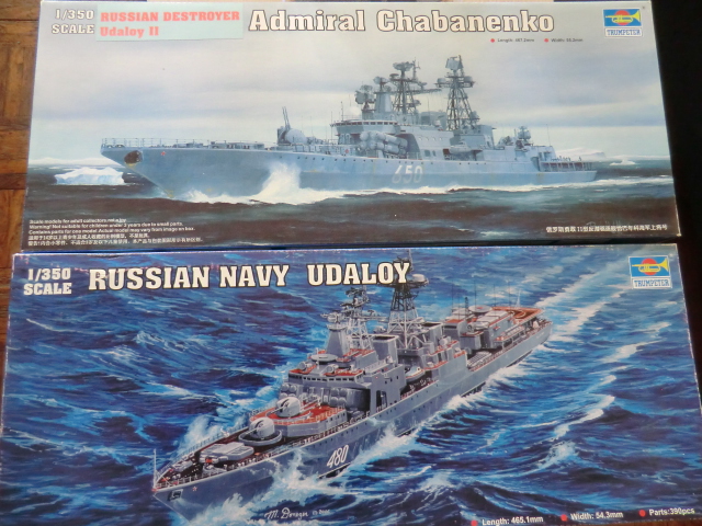 Déstroyer UDALOY 1/350 Trumpéter -04517 Udaloy50
